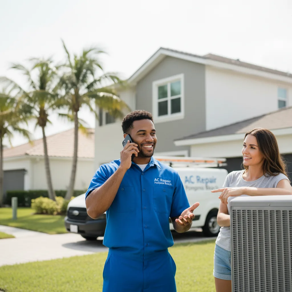 AC Repair Pompano Beach customer support in Mazomanie